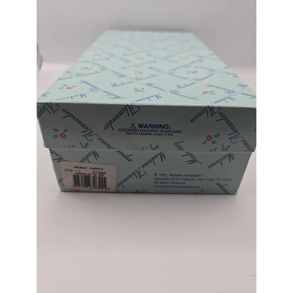 Miraculous 2002 Vintage Madame Alexander 8" Doll, Holiday Taffeta 34655, NIOB - Picture 8 of 8